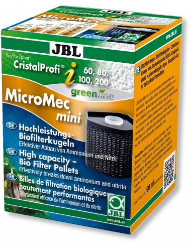JBL - MicroMec CristalProfi i60/80/100/200 - Filtrirni vložek s filtrirnimi kroglicami za JBL CristalProfi i
