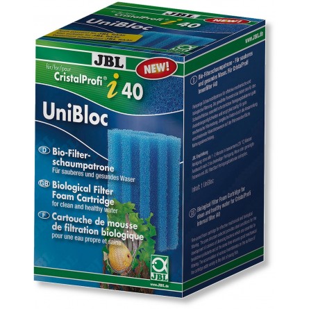 JBL - UniBloc CristalProfi za filter CristalProfi i40/TekAir - moder, grob JBL - UniBloc CristalProfi za filter CristalProfi i40/TekAir - moder, grob