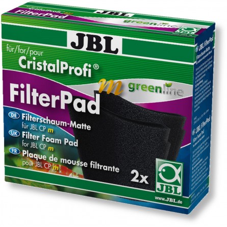 JBL - FilterPad - Almohadilla de repuesto para filtro CristalProfi m