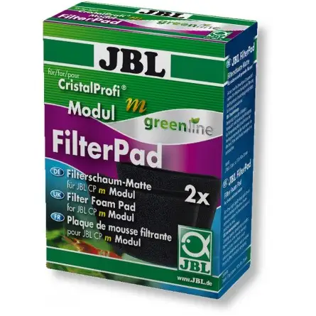 JBL - Module FilterPad - Schiuma di ricambio per modulo di espansione CristalProfi m JBL - Module FilterPad - Schiuma di ricambio per modulo di espansione CristalProfi m