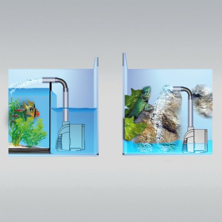 Pompe D'aquarium Pour Filtration De Surface 300l/h Max