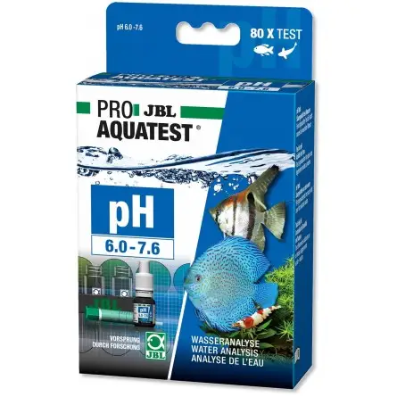 JBL - ProAquaTest pH 6,0-7,6 - análise de pH em aquários de água doce JBL - ProAquaTest pH 6,0-7,6 - análise de pH em aquários de água doce