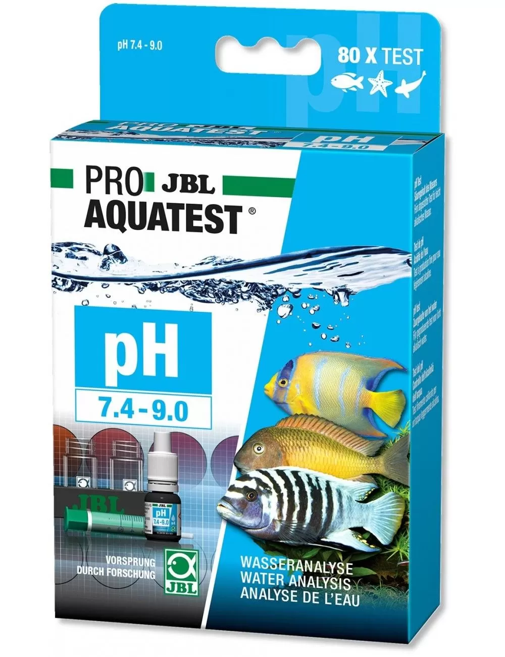 JBL - ProAquaTest pH 7.4-9.0 - Analisi del pH negli acquari