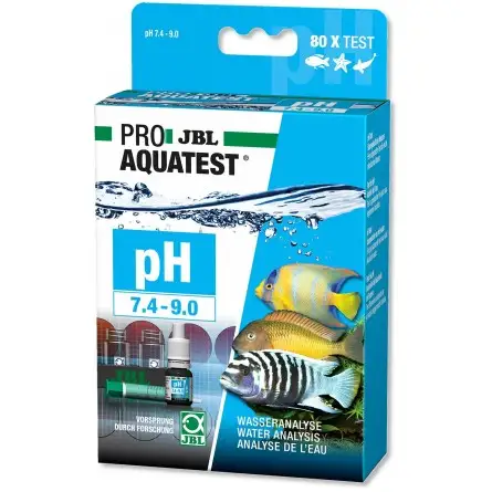 JBL - ProAquaTest pH 7.4-9.0 - Analyse du pH en aquarium