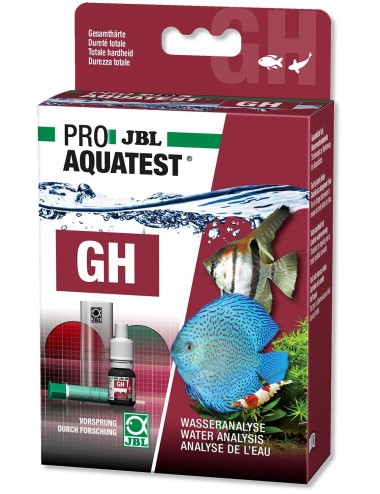 JBL - ProAquaTest GH - Test de la Dureté totale de l'eau douce