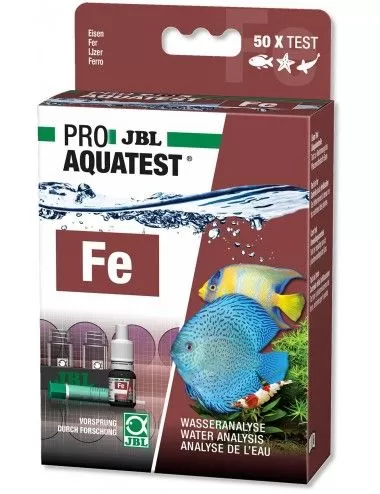 JBL - ProAquaTest Fe - Test de la teneur en fer de l'eau
