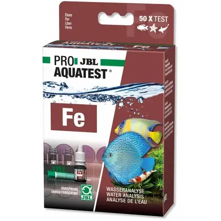 JBL - ProAquaTest Fe - Test de la teneur en fer de l'eau JBL - ProAquaTest Fe - Test de la teneur en fer de l'eau