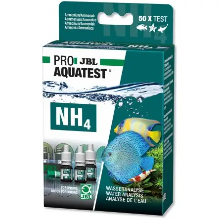 JBL - ProAquaTest NH4 - Testando o nível de amônio/amônia na água JBL - ProAquaTest NH4 - Testando o nível de amônio/amônia na água