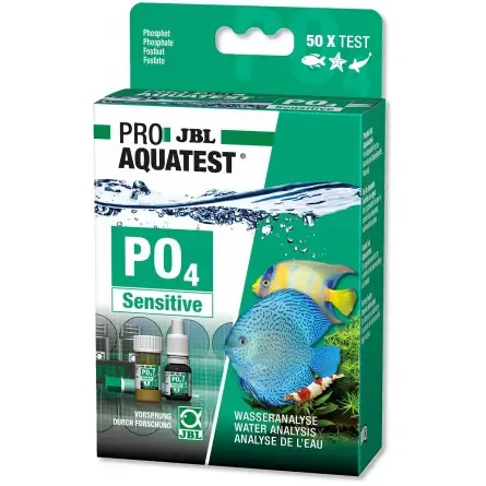 JBL - ProAquaTest PO4 Phosphate Sensitiv - Test de le taux de phosphates de l'eau JBL - ProAquaTest PO4 Phosphate Sensitiv - Test de le taux de phosphates de l'eau