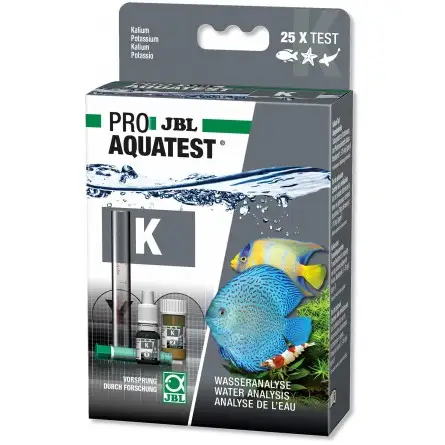 JBL - ProAquaTest K - Test voor kaliumgehalte in zoet water JBL - ProAquaTest K - Test voor kaliumgehalte in zoet water