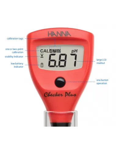 Hanna Instruments - Checker Plus pH-meter - HI98100