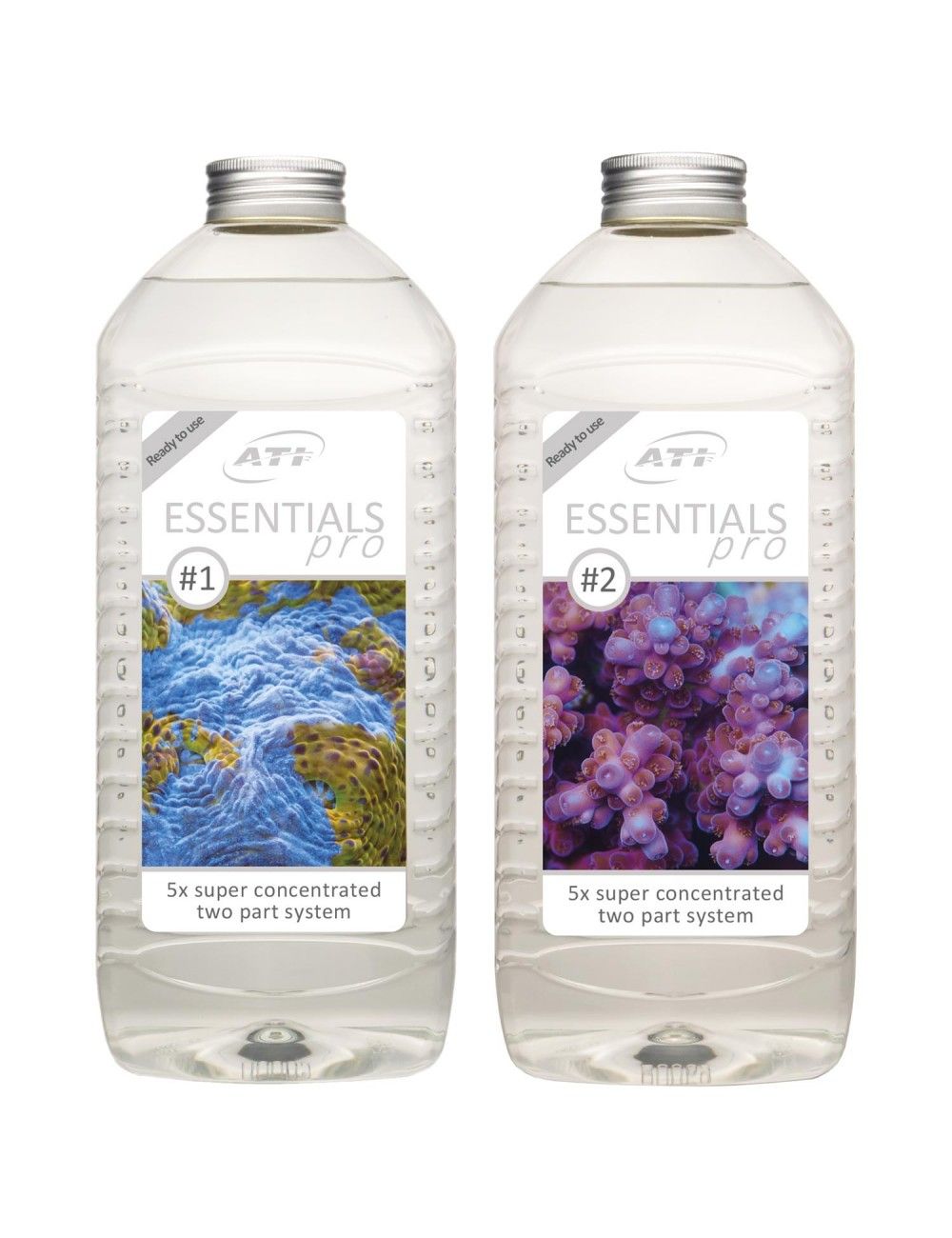 ATI - Essentials Pro - 2 x 2L - Calcium, Kh, magnésium et oligo-éléments pour aquarium