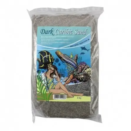 PREIS - Dark Caribic Sand - 3kg - Dark sand for marine aquarium PREIS - Dark Caribic Sand - 3kg - Dark sand for marine aquarium