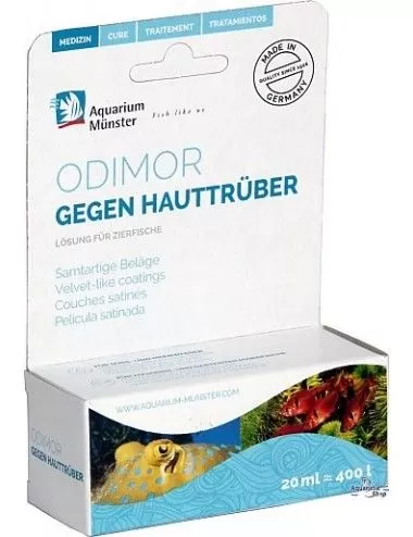 Aquarium Munster - Odimor - 20ml - Contre la maladie du velours