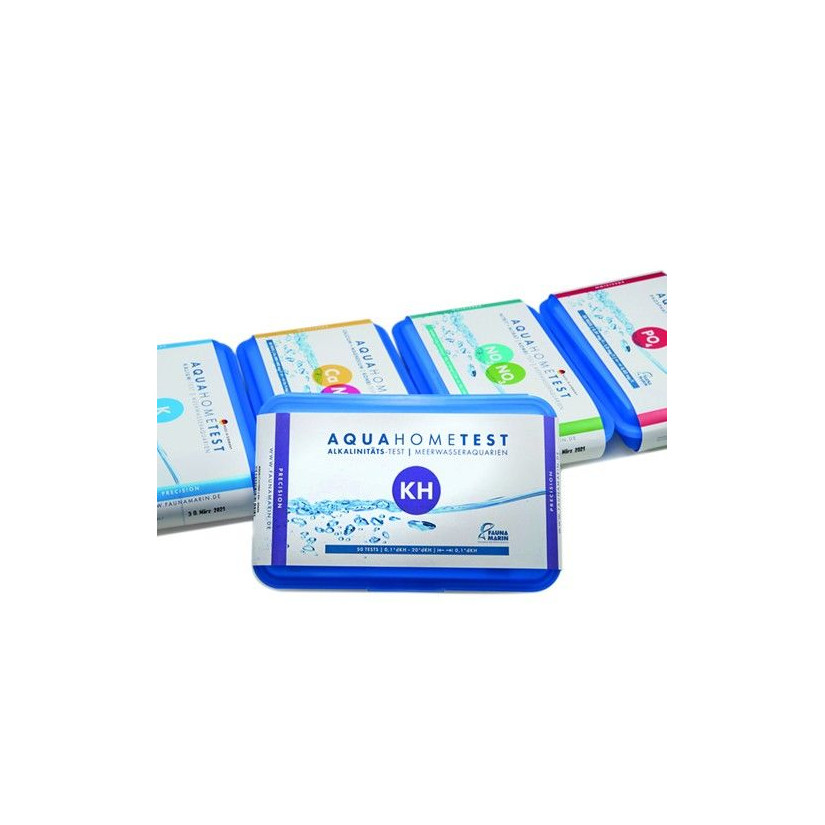 FAUNA MARIN - AquaHomeTest KH - Test d'alcalinité pour aquarium marin