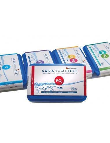 FAUNA MARIN - AquaHomeTest PO4 - Test phosphate pour aquarium marin