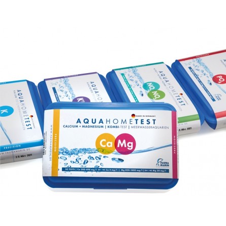 FAUNA MARIN - AquaHomeTest Ca + Mg - Test calcium et magnésium pour aquarium marin