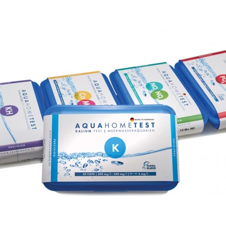 FAUNA MARIN - AquaHomeTest K - Test Potassium pour aquarium marin