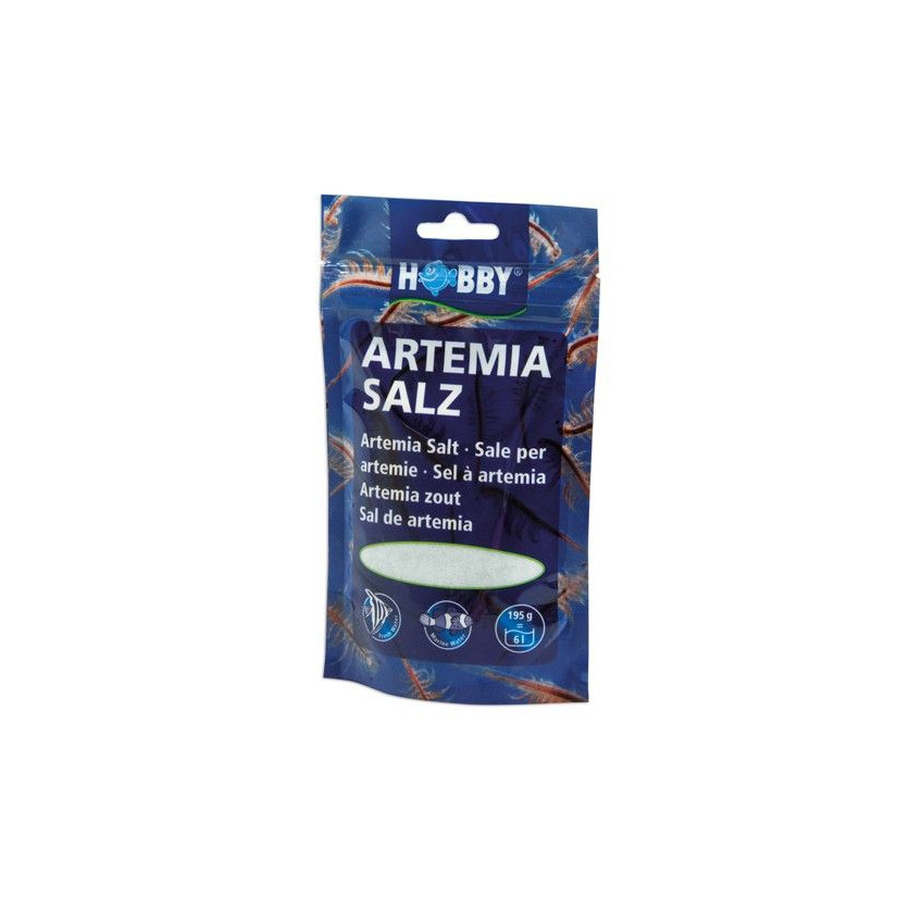 HOBBY - Artemia Salz - 160g - Sel spécial pour l'élevage d'artemias