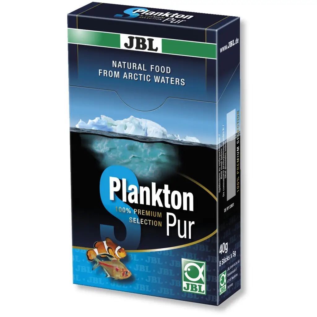 JBL - PlanktonPur S5 - 8 sticks de 5 g - Zooplancton naturel