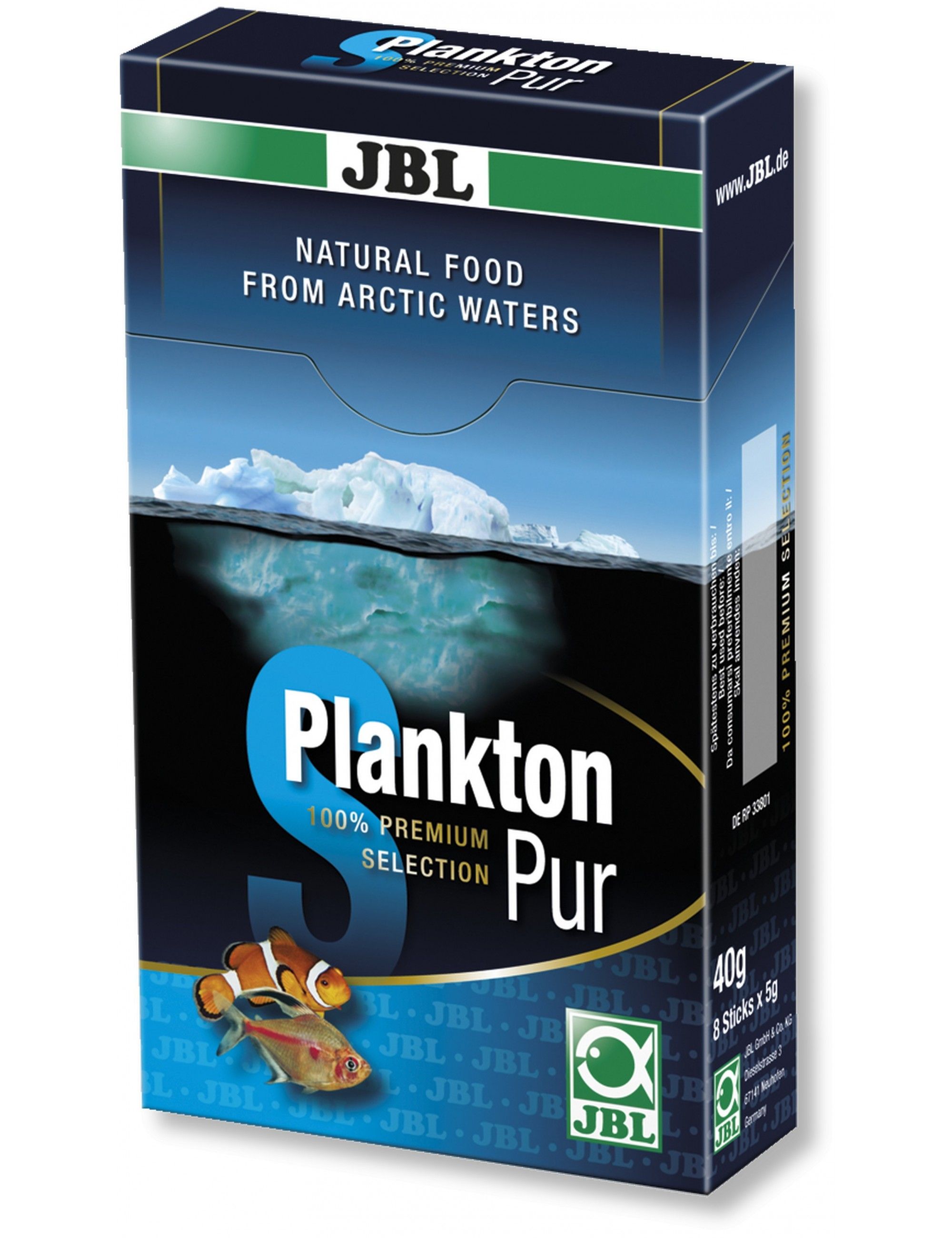 JBL - PlanktonPur S5 - 8 sticks de 5 g - Zooplancton naturel