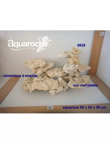 AQUAROCHE - Roches en céramique à empiler - 5 kilos