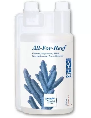 TROPIC MARIN - All for Reef - 500 ml - Minéraux aquariums d’eau de mer