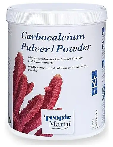 TROPIC MARIN - Pó de Carbocálcio - 1400g - Cálcio e Kh para aquário marinho
