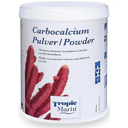 TROPIC MARIN - Pó de Carbocálcio - 1400g - Cálcio e Kh para aquário marinho