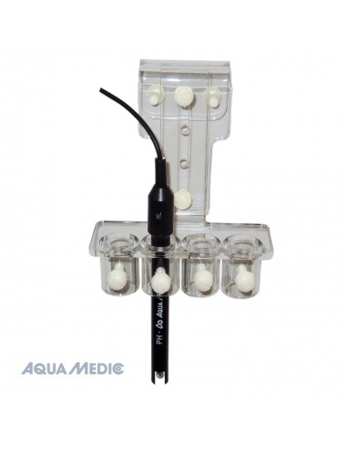 AQUA MEDIC - Support d‘électrode - Support d'aquarium pour 4 électrodes