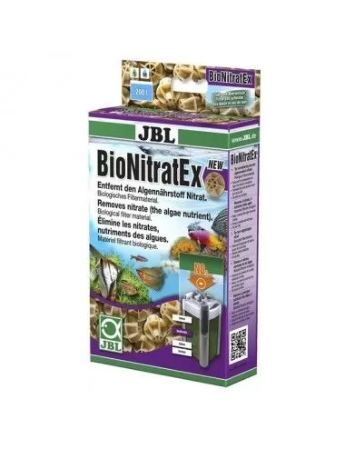 JBL - BioNitrat Ex - Masse filtrante anti-nitrates - 100 bioballes JBL Aquarium - 1