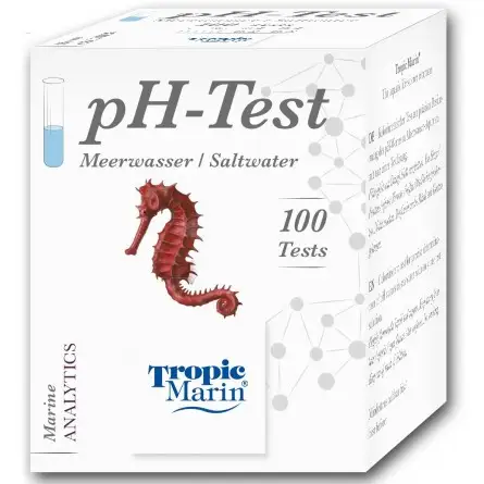 TROPIC MARIN - pH-test - Analyse van de pH van zeewater