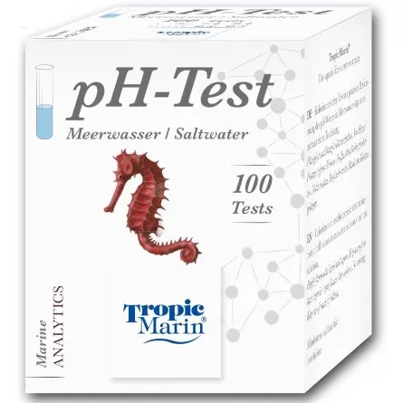 TROPIC MARIN - Teste de pH - Análise do pH da água do mar