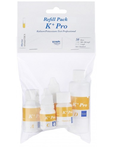 TROPIC MARIN - Recharge Réactifs Potassium K+ Professional
