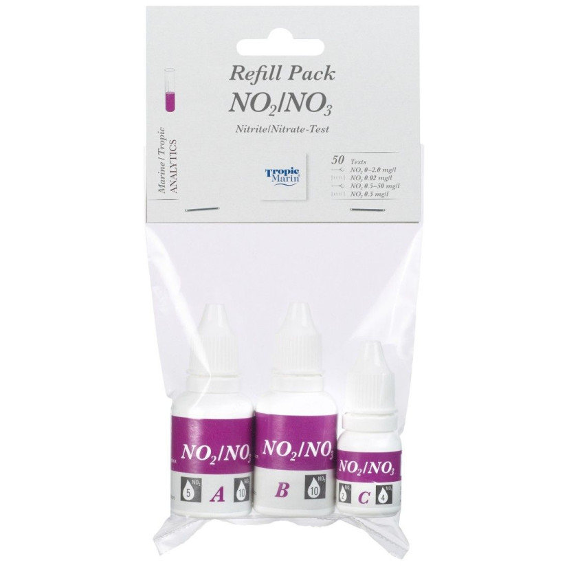 TROPIC MARIN - Reagenti za ponovno polnjenje za test NO2 / NO3