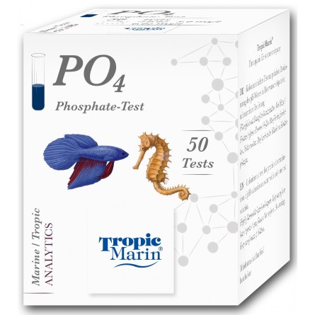 TROPIC MARIN - Prueba PO4 - Análisis de fosfato de agua