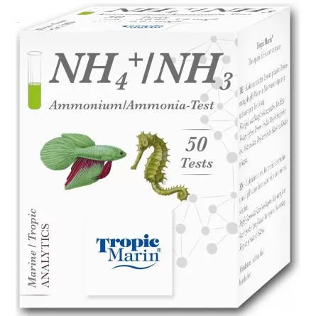 TROPIC MARIN - Test NH3 / NH4 - Analyse de ammonium et ammoniac de l'eau