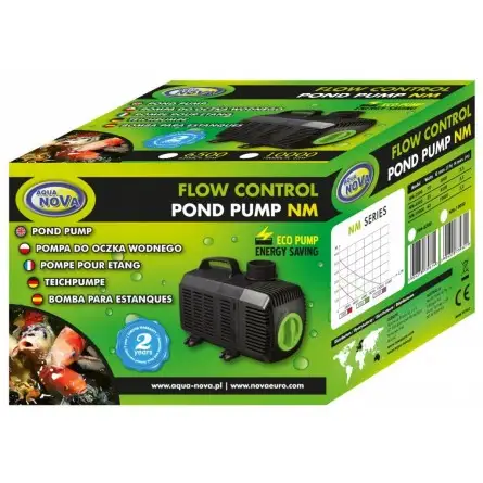 AQUA NOVA - NM-3500 - 3500 L/H - Vijverpomp AQUA NOVA - NM-3500 - 3500 L/H - Vijverpomp