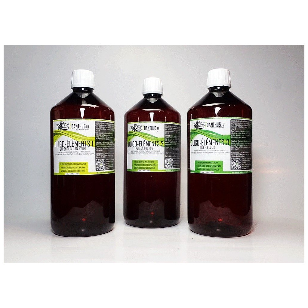 Pacote de oligoelementos 3x1000ml