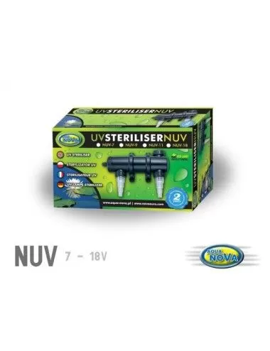 AQUA NOVA - UV Steriliser 7 Watts - UV filter for aquarium