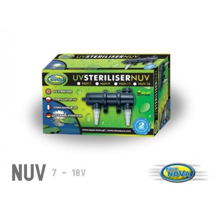 AQUA NOVA - UV-sterilisator 7 Watt - UV-filter voor aquarium