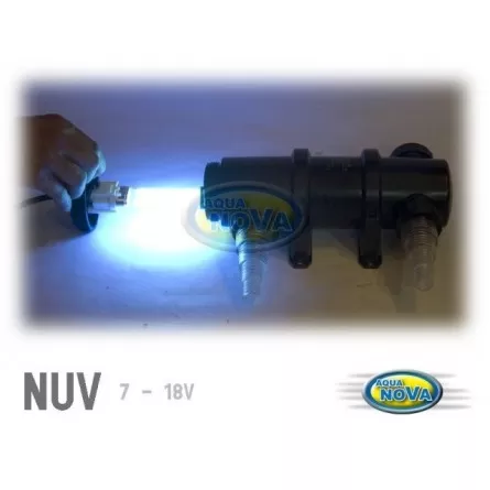AQUA NOVA - UV Steriliser 7 Watts - Filtre UV pour aquarium