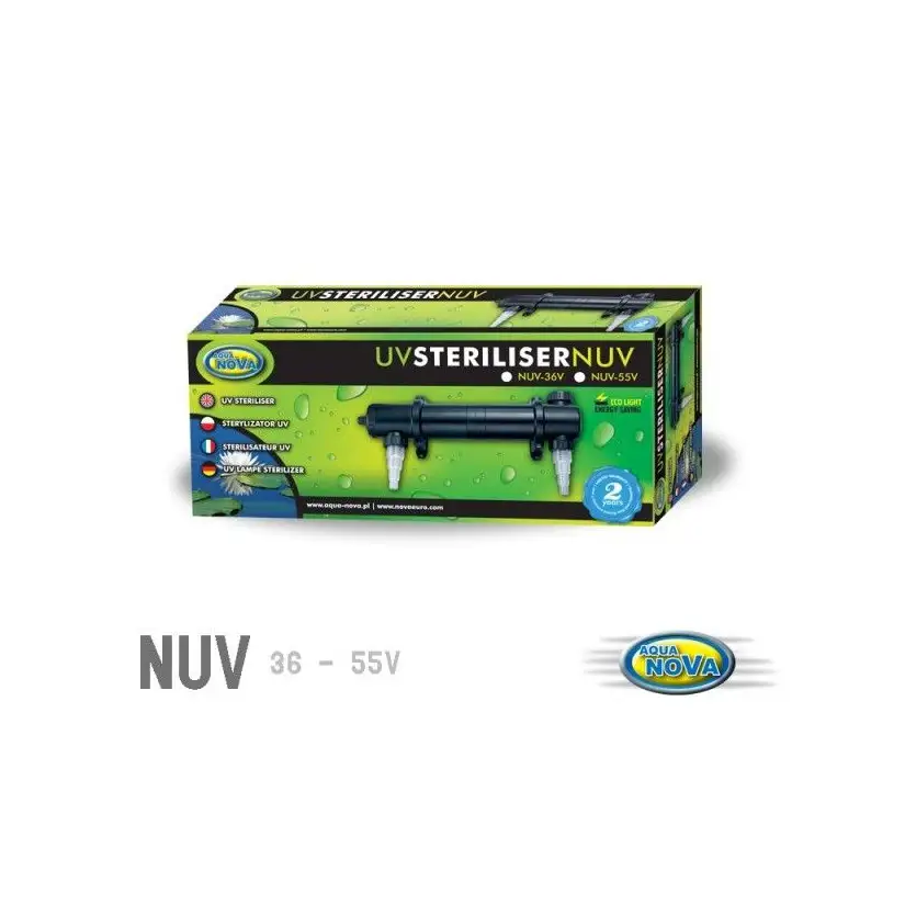 AQUA NOVA - UV Steriliser 55 Watts - Aquarium and pond UV filter