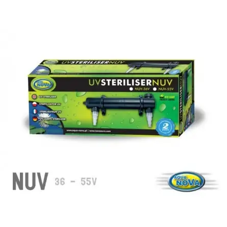 AQUA NOVA - UV Steriliser 55 Watts - Aquarium and pond UV filter