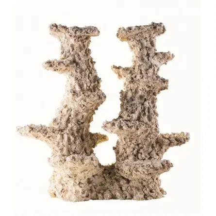 ARKA - Colonna Reef 2 rami - 40cm - Roccia in ceramica ARKA - Colonna Reef 2 rami - 40cm - Roccia in ceramica