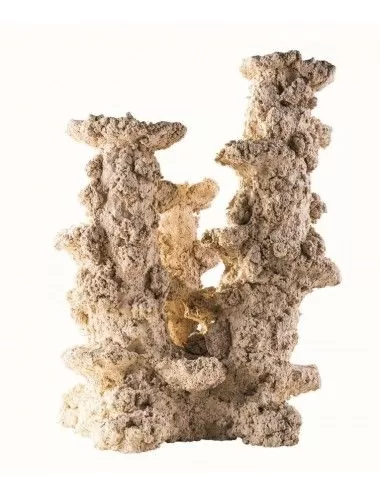 ARKA - Columna de arrecife 3 ramas - 30cm - Roca cerámica