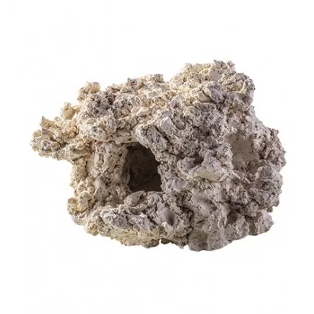 ARKA - Reef Cave 2 trous - 10cm - Roche en céramique