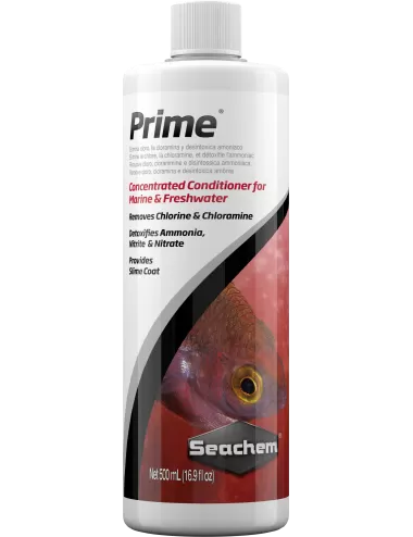 SEACHEM - Prime 500ml - Conditionneur d'eau