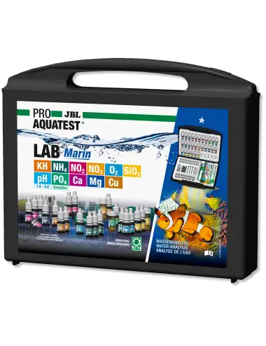 JBL - ProAquaTest LAB Marin - Testkoffer für Meerwasseraquarien