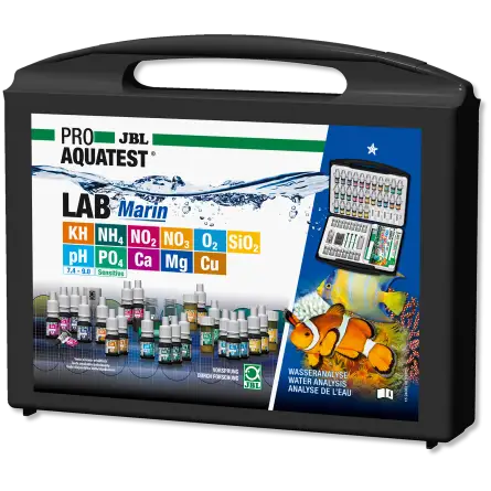 JBL - ProAquaTest LAB Marin - Zeeaquarium testkoffer JBL - ProAquaTest LAB Marin - Zeeaquarium testkoffer